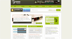 Desktop Screenshot of conseils-tourisme.com